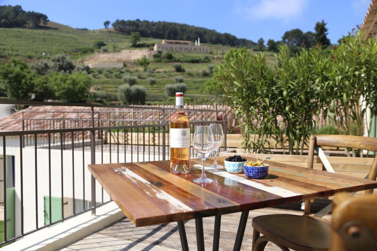 Domaine De La Font Des Peres - Teritoria Hotel Le Beausset Eksteriør billede